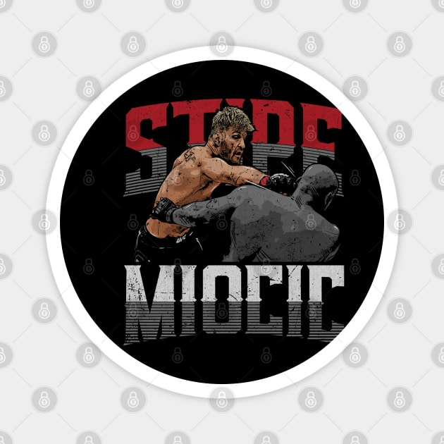 Stipe Miocic Power Punch Magnet by ganisfarhan